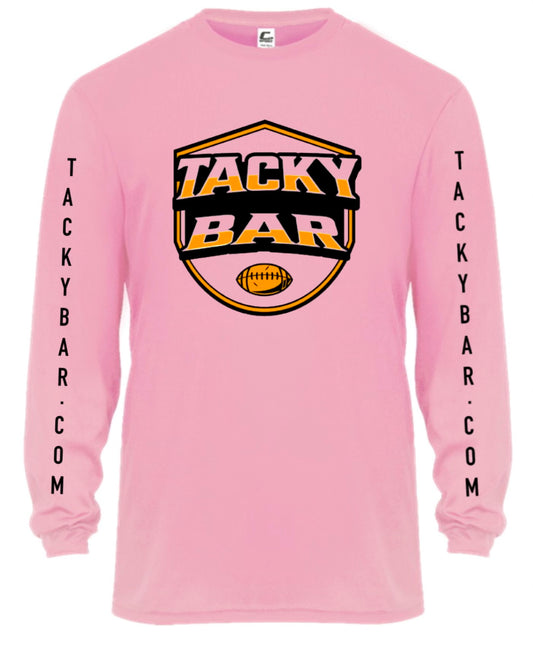 Pink Dri Fit long sleeve shirt