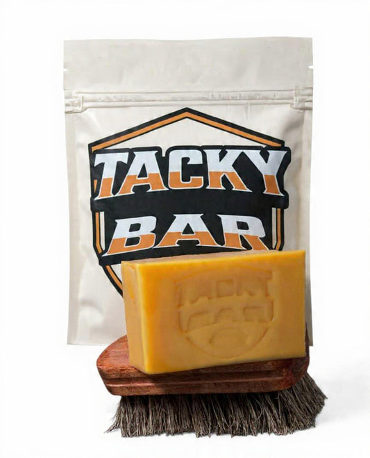 Tacky bar and brush